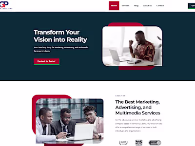 Marketing Agency Website