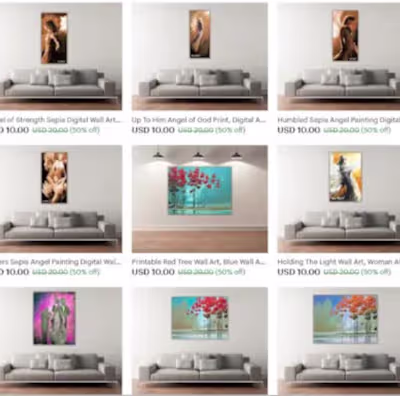my listing on a Etsy store :: Behance