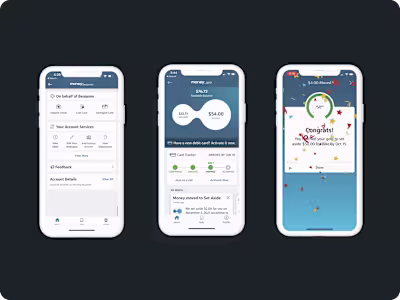 MONEY Teen Checking Redesign for Capital One