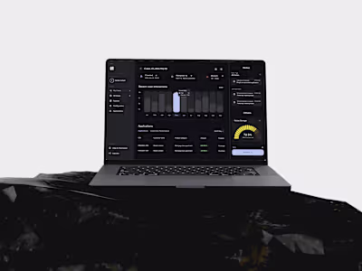 Finance Dashboard UI – Loan