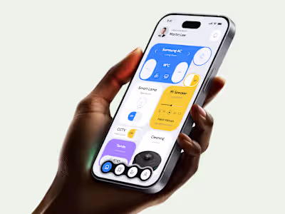 Smart Home Mobile App –