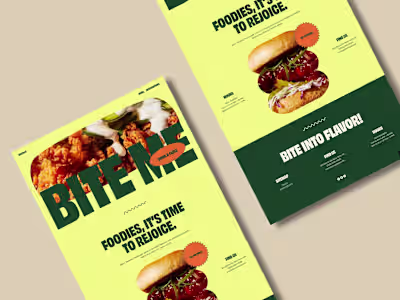 Fast Food Website | Squarespace