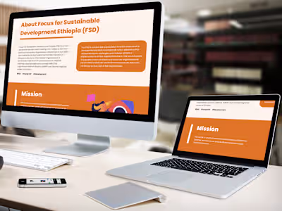 FSD: Stunning Landing Page