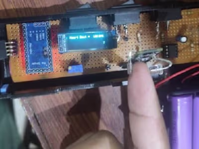 Design And Development Of Heart Rate and Temperature Measurement