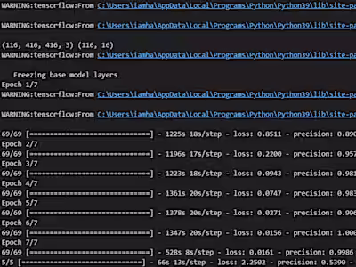 Bird Species Classification Using Transfer Learning