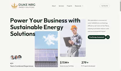 DukeNRG - Commercial Solar in Texas