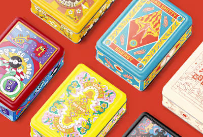 Fun Club Tin Box: Illustrations