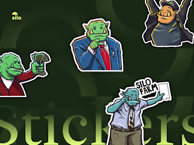 Custom character stickers for Silo