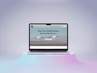 Custom Squarespace Website for a Real Estate Company