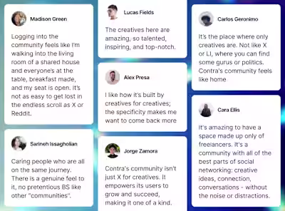 Launching Contra's Community