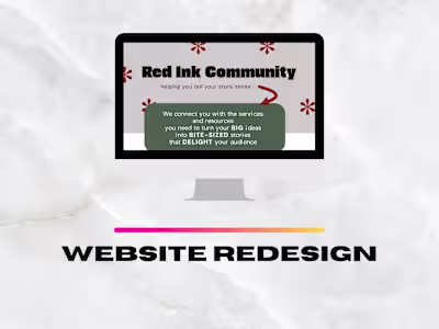 Marketing Company Website Redesign
