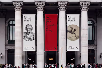 Seneca Theatre Visual Identity on Behance