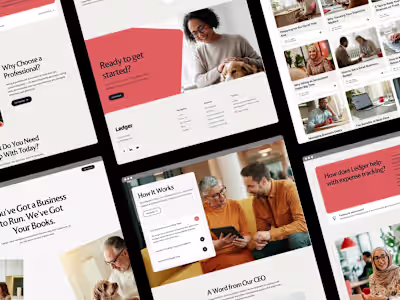 Ledger Framer template