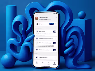 Empowering Safety: Mai Guardian Civic-Tech Mobile App Design