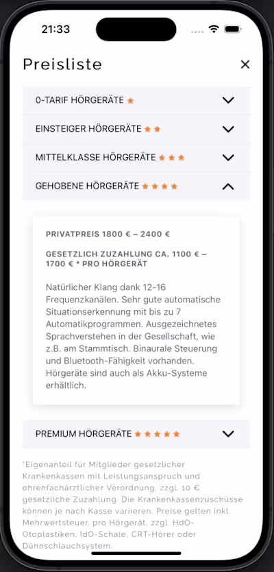 Cross-Platform Mobile App for Enhanced Hearing Aid Experience