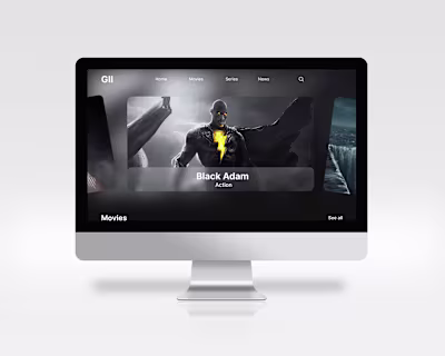 Movie Web Ui Design :: Behance