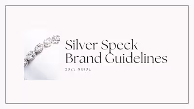 Silver Speck Brand Guidelines