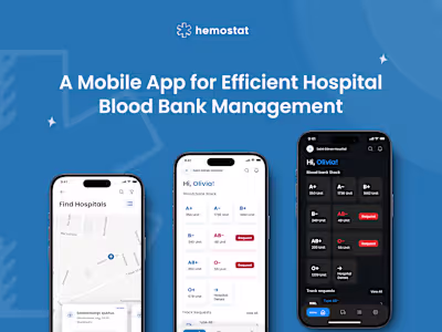 Hemostat - Blood Bank Management Made Easy.