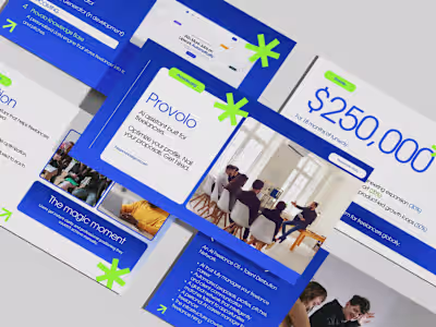 Provolo AI Seed Round Pitch Deck 