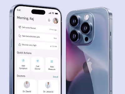 Telemedicine App UI – Doctor