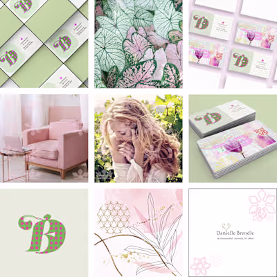 Hair Stylist Business card design 