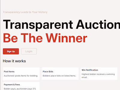 Auction Platform