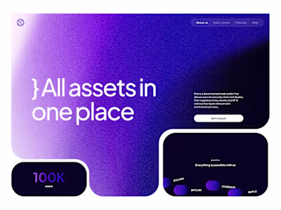 Web Wallet Designed