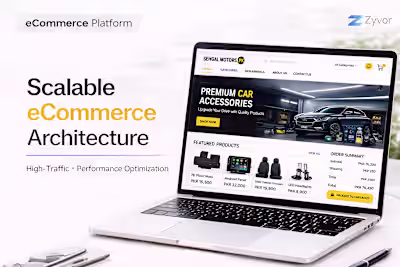 Scalable eCommerce Platform Architecture for High Traffic