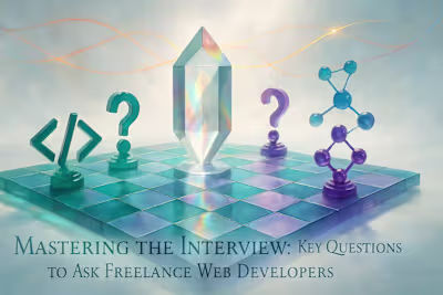 Mastering the Interview: Key Questions to Ask Freelance Web Developers