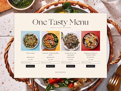 Plenty Goods | Website & Email Design