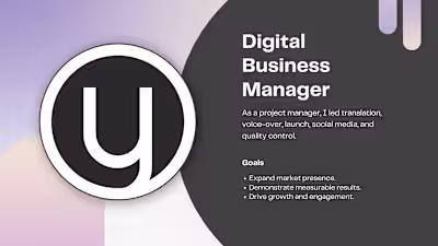 Digital Business Manager