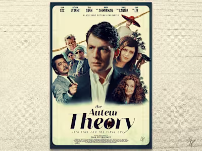 Redesigned Keyart For "The Auteur Theory" Film