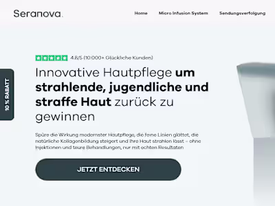 Seranova Beauty | Figma to Replo Development