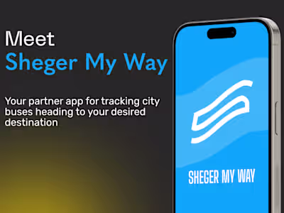 Sheger My Way! Bus Tracking App