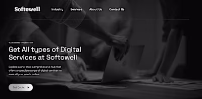 Custom Website Development for Digital Agency