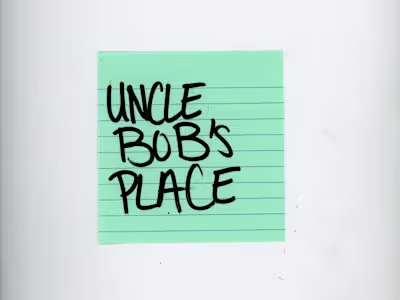 Uncle Bob’s Place —