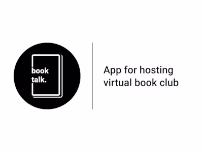 BookTalk - A virtual book club hosting platform