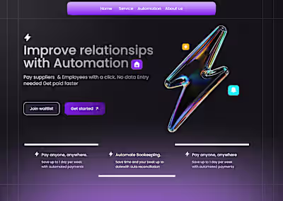 This is the best HERO SECTION you'll see today anyway. send ...