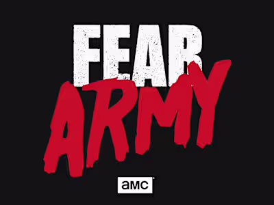 AMC. Fear Army. Branding.