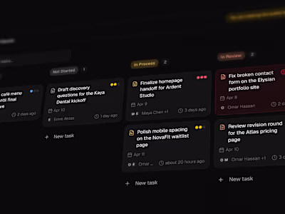 Your tasks deserve a better-looking