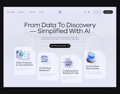 AI Company Website Design
