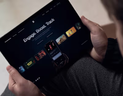 Website & Platform UX/UI of Video Ads Platform