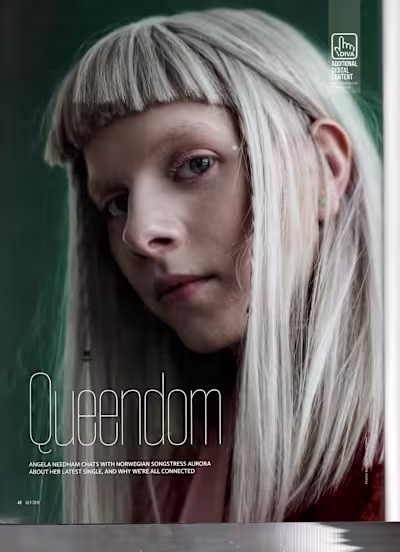 Interview with singer Aurora for DIVA magazine