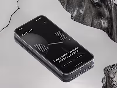 Cecilia Energy - Webflow Build