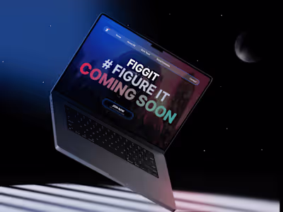 Coming Soon Website design 