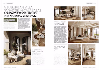 Luxury Interior Design Magazine Design