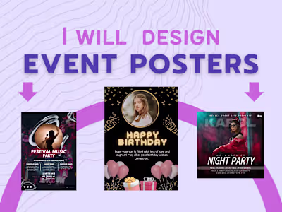 Print / Poster Design for Events