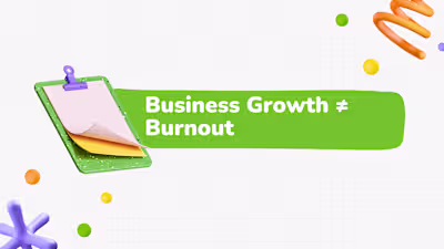 Business Growth Content Graphics