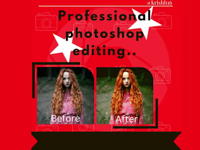 Photo Retouching for Fashion Magazine