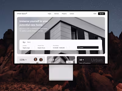 Real Estate Landing Page